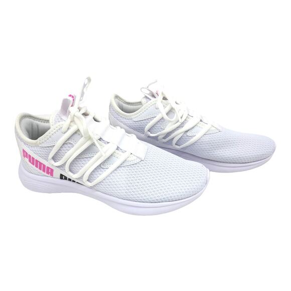 Puma Star Vital Lace Up Mesh Trainer Running Sneakers 6.5 Women's White & Pink - Picture 5 of 10